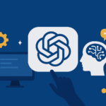 Ilustración para acompañar la Guía Básica de ChatGPT - Primeros pasos con IA